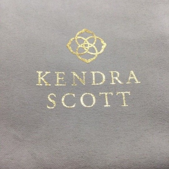 5 New Kendra Scott Gray Jewelry Dust Bags - Picture 2 of 2